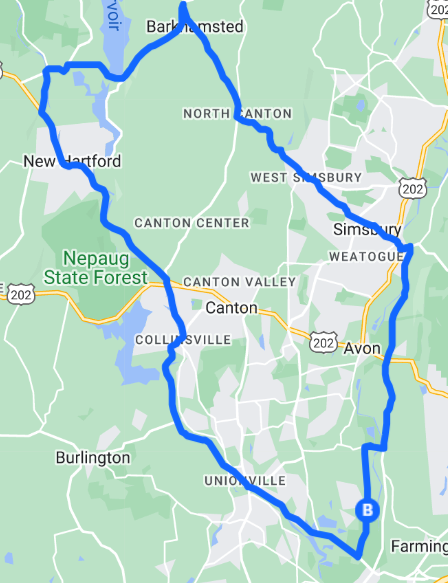 Dream Ride 2024 Map